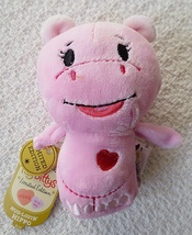 Hallmark Itty Bittys Valentines Day Hug-Lovin&#39; Hippo Plush LE - £8.00 GBP