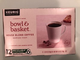 BOWL AND BASKET HOUSE BLEND COFFEE KCUPS 12CT - £9.58 GBP