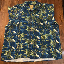 Multi Color Joe Marlin Hawaiian shirt Men’s 2X Tropical Vacation Summer ... - £10.97 GBP
