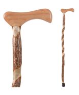 Handcrafted Wood Walking Cane - Made in the USA by Brazos - Twisted Sass... - $1,287.89 MXN