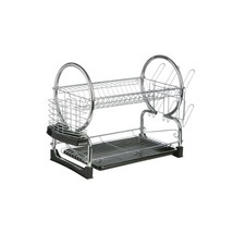 Premier Housewares 2 Tier Dish Drainer - Black  - $81.00