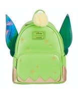 Loungefly Disney Tinkerbell Iridescent Holo Holographic Wings Pom Pom Ba... - $130.00