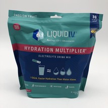 Liquid I.V. Hydration Multiplier Electrolyte Powder Packets Supplement Passion F - £31.14 GBP