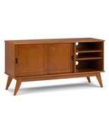 Draper Mid-Century Teak Brown TV Media Stand Console - $13,523.99 MXN