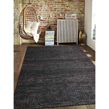 Glitzy Rugs 5 x 8 ft. Hand Woven Jute Eco-Friendly Solid Rectangle Area ... - $4,481.97 MXN