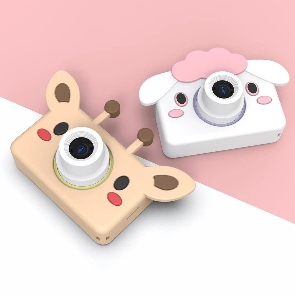 Kids Camera Support for TF Card Christmas Birthday Festival Gifts Cute Cartoon - £29.49 GBP+