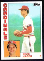 St Louis Cardinals Kevin Hagen RC Rookie Card 1984 Topps #337 nr mt - £0.40 GBP