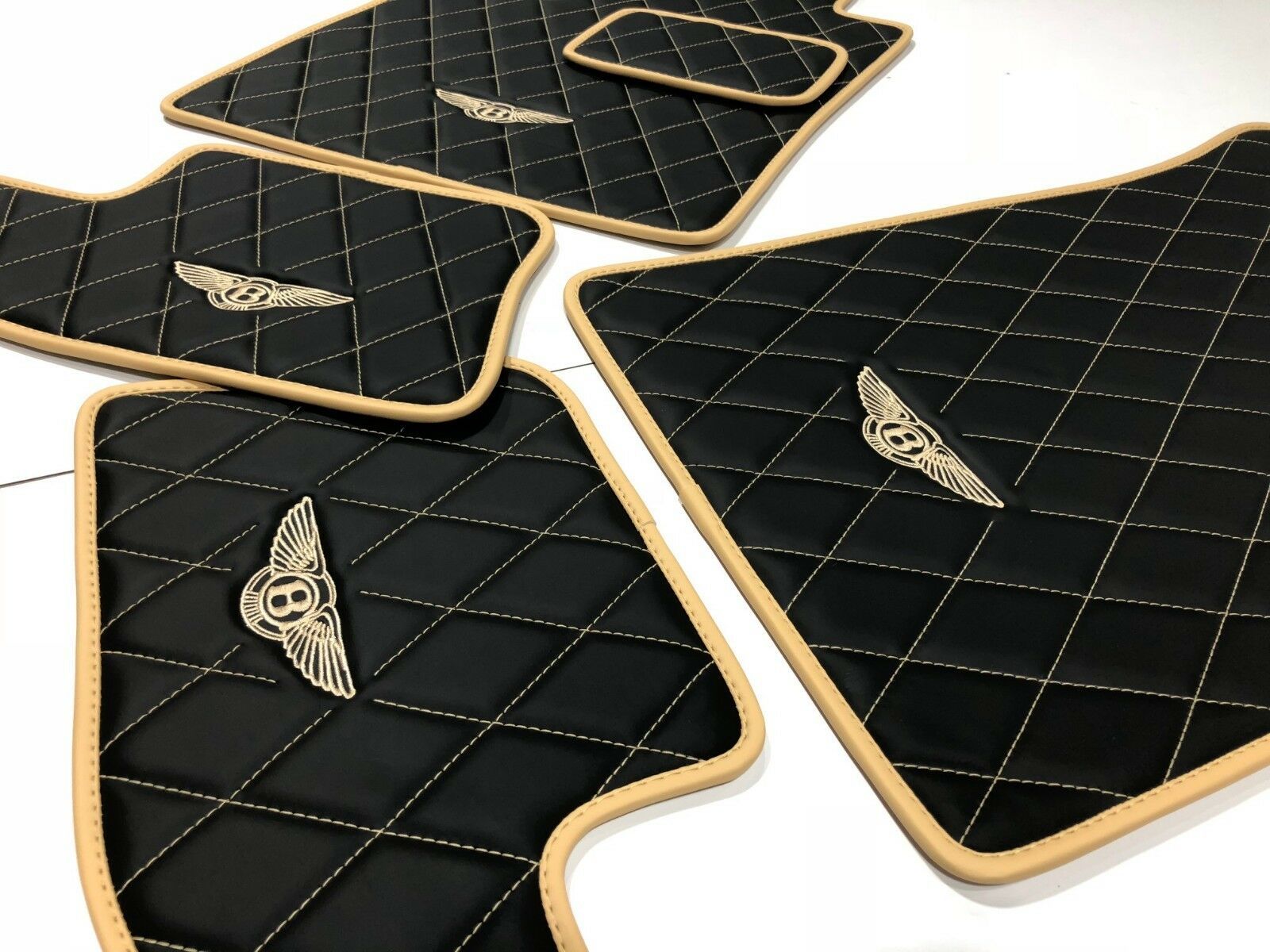 Bentley Continental Eco Leather Diamond Floor Mats  2006 - 2018 Item image 6