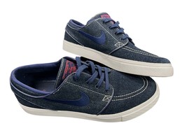 Nike SB Zoom Stefan Janoski 615957-449 Blue Denim Skateboarding Shoes mens 8 US - £27.17 GBP