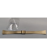 NOS Lorus 546MJ Gold Tone Watch Bracelet Band with Spring Bars - $683.56 MXN
