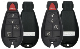 X2 Remote Fobik Keys For Jeep  Grand Cherokee  Commander 2008-2010 IYZ-C01C A+++ - £29.25 GBP