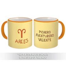 Aries : Gift Mug Signo Zodiaco Esoterico Horóscopo Astrologia - $15.90