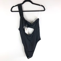 Good American Bali One-Piece Swimsuit Cutout Stretch Black 6 US 3XL - £42.42 GBP