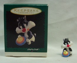 Hallmark Keepsake WB Looney Tunes SYLVESTER Miniature CHRISTMAS Tree ORN... - £11.61 GBP