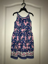 BCBGirls Summer Dress, Style: Blue Surf Floral, 4 Sizes SUPER SOFT Blend! - £10.44 GBP