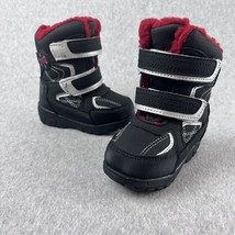 Totes Snow Boots Size 5 Toddler Winter Waterproof Insulated Kids Ski Black New - £11.73 GBP