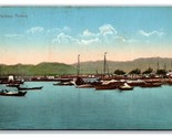View of Boats in Harbor Penang Malaysia UNP DB Postcard W22 - $7.87