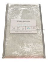 Tommy Bahama 2 Standard Pillowcases La Isla Palms 100% Cotton Percale Tan White - £26.10 GBP