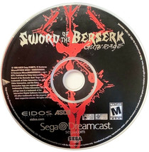 Sword of the Berserk: Guts' Rage Sega Dreamcast 2000 Video Game DISC ONLY - $65.79