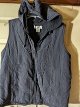 susan bristol hooded vest size M - $21.77