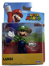 Super Mario Luigi Figure 2.5&quot; Nintendo Jakks W2 New - $21.74