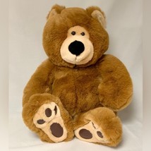 Brown Large Teddy Bear Super Soft Fuzzy Stuffed Animal Plush Lovey Toy Doll - £26.11 GBP