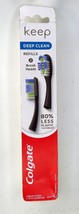 Colgate Keep Deep Clean Manual Toothbrush Replaceable Refills 2 Brush Heads - $9.49