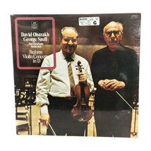 David Oistrak Szell Cleveland Orchestra Brahms Violin Concerto in D Angel Sealed - $49.49