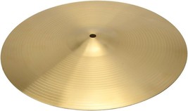Professional 18&quot; 0.8Mm Copper Alloy Ride Cymbal For Drum Set Golden - £43.63 GBP