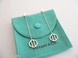 Tiffany &amp; Co Zellige Earrings Dangling Dangle Silver Studs Picasso Gift ... - £398.18 GBP