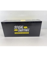 Social Sabotage: An Awkward Party Game by BuzzFeed Ages 17+ sealed - £13.36 GBP