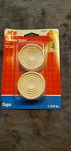 ACE FURNITURE RUBBER SLIDER CUPS - SET OF FOUR - NEW IN PACK - $8.22 CAD