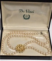 Da Vinci Faux Pearls NIB - £30.00 GBP