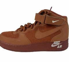 Nike Air Force 1 Mid Dark Russet Guava Ice Orange Men’s Size 12 - £75.91 GBP