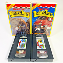 Fisher Price Terrific Trips VHS - Trip to Firehouse/Magic Show + Zoo/Post Office - $11.26