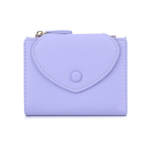 Short Multi-Card Wallet Women&#39;s Advanced Sense Of Spring And Summer Solid Color  - £22.41 GBP