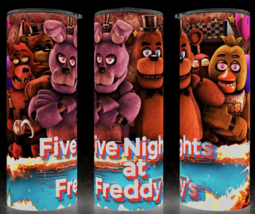 FNAF Five Nights At Freddys Gaming Cup Mug Tumbler 20oz - £15.94 GBP