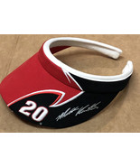 Matt Kenseth #20 NASCAR Racing Chase Authentics Red &amp; Black Visor Hat - £12.39 GBP