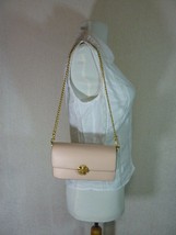 NEW Tory Burch Pale Apricot Pink Chelsea Chain Pouch/Mini Bag - $228 - £174.22 GBP