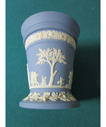 WEDGWOOD ENGLAND JASPERWARE GREEK DECOR VASE 5&quot; ^^ - $74.25