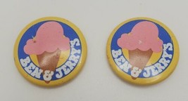 Ben &amp; Jerry&#39;s Ice Cream Vintage Pin Lot Ice Cream Cone - $19.60