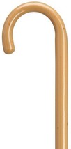 Crook Handle Cane, also known as a Hospital Cane - Premium Malacca Finish. 1 Inc - $37.99