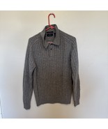 Allen Solly Sweater Mens L Ultra Soft Cashmere Jumper Pullover Shawl Hen... - $568.65 MXN