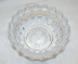 Vintage American Fostoria Glass Candy Bowl Scalloped Rim 5-south - $460.95 MXN