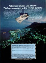 1981 Velamints French Riviera Sweepstakes Nice France Vintage Print Ad W... - £8.45 GBP