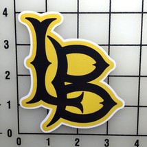Long Beach State 4&quot;&quot; Tall Color Vinyl Decal Sticker New - £9.30 GBP