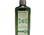 Andalou Naturals Cooling Body Lotion Aloe Mint, Fruit Stem Cells, Pump 11oz - £19.74 GBP