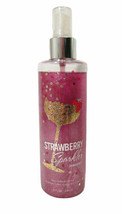 Bath &amp; Body Works STRAWBERRY SPARKLER Shimmer Fragrance Body Mist Spray ... - £23.64 GBP