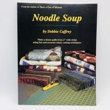 Noodle Soup Quilt Pattern Paperback By Debbie Caffrey 2001 Signed - £6.29 GBP