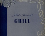 Hotel Roosevelt Grill Menu A Hilton Hotel New York City 1954 - £62.66 GBP